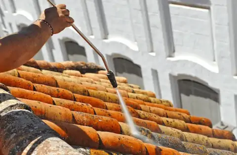 Nettoyage de toitures - Pont du Casse